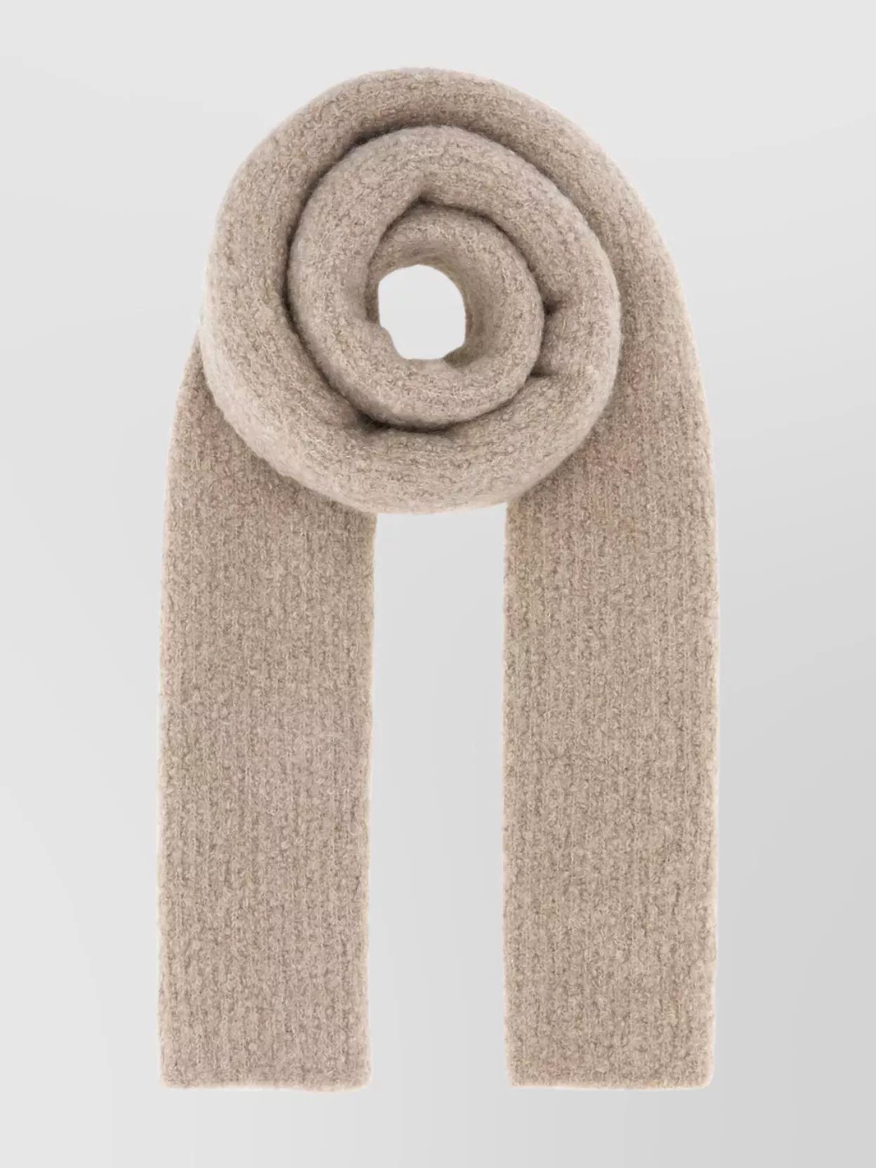 The Row Cashmere Blend Ribbed Texture Scarf