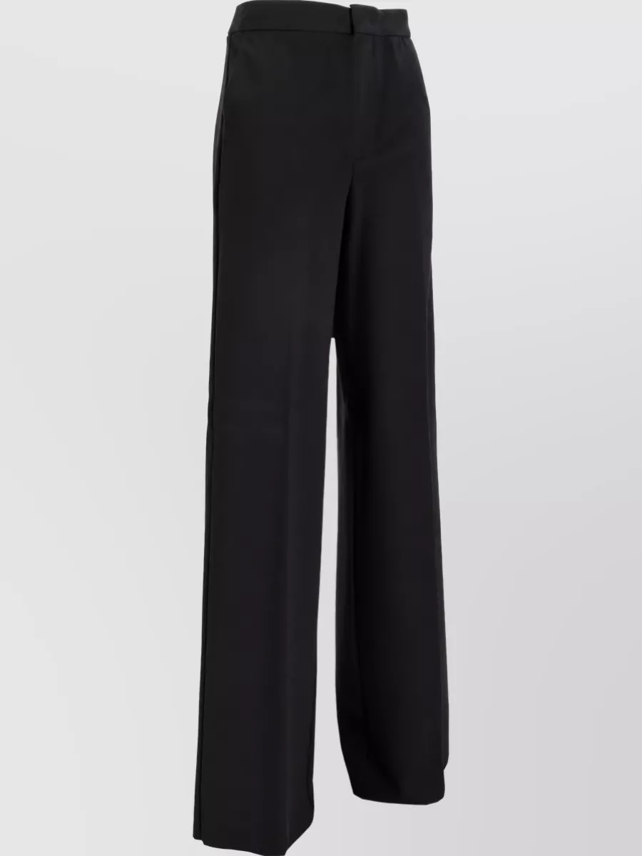 Max Mara Jersey High Waist Full Length Pants