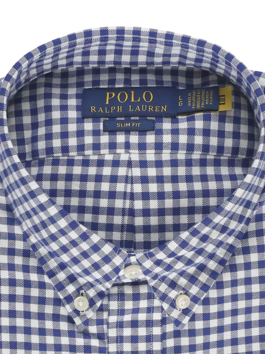 Ralph Lauren Checked Cotton Long-Sleeve Shirt