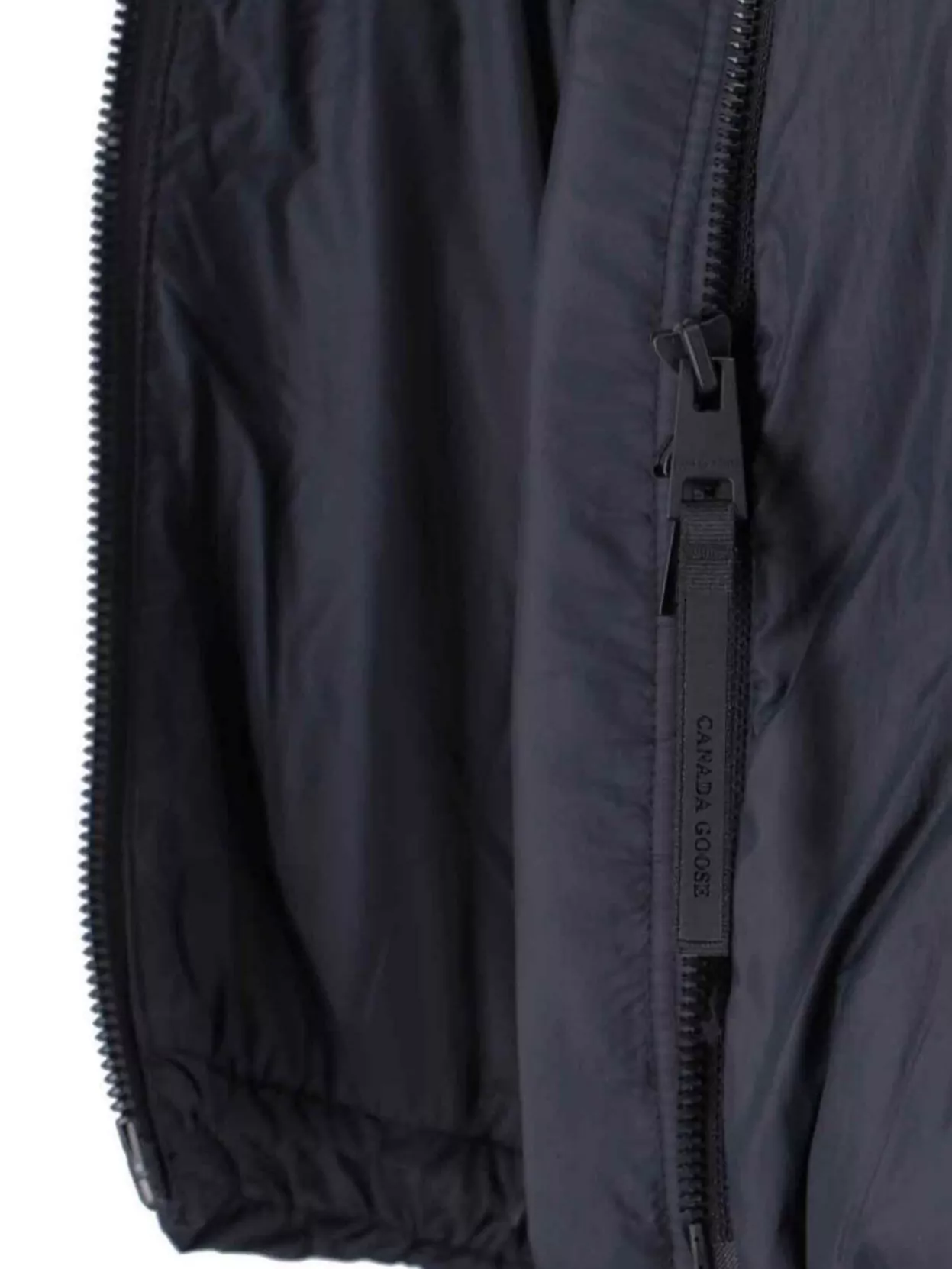 Canada Goose Hooded Jacket With Elasticated Cuffs And Pockets