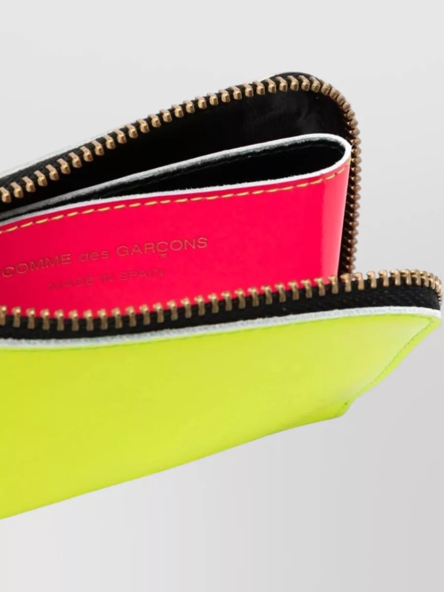 Comme Des Garçons Leather Zip-Around Wallet