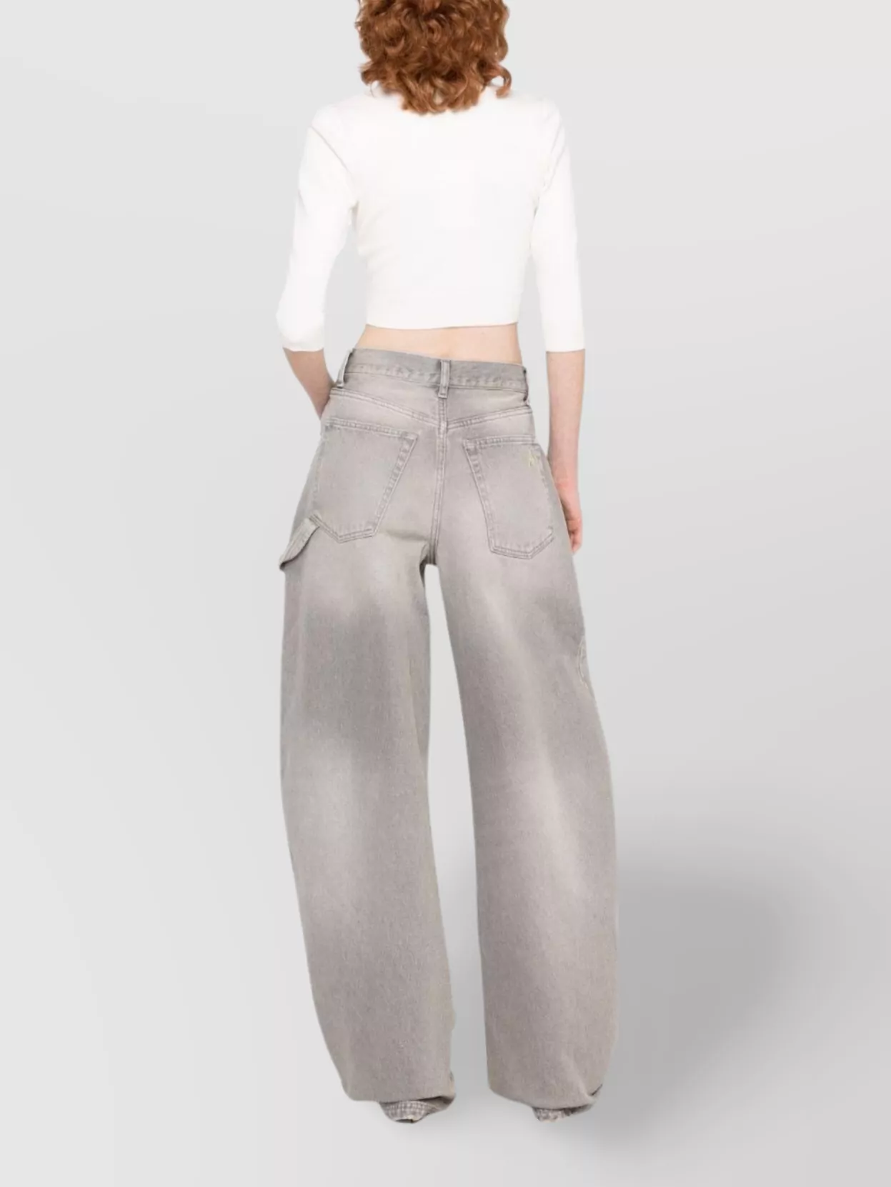 The Attico Catlin Stretch Viscose Knit Sweater