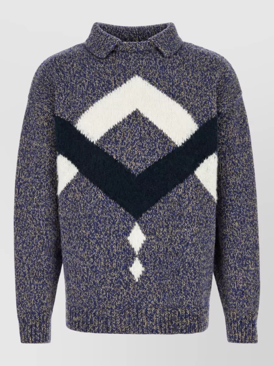 Giorgio Armani alpaca and virgin wool sweater