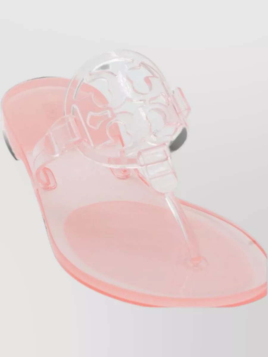 Tory Burch Transparent Miller Thong Sandals