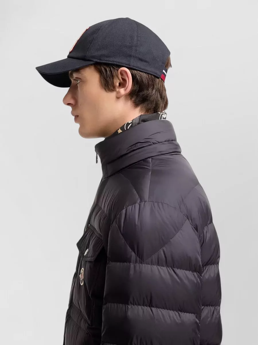 Moncler Down Hooded Short Puffer Jacket