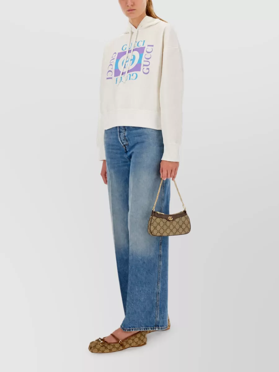 Gucci Printed Cotton Hoodie