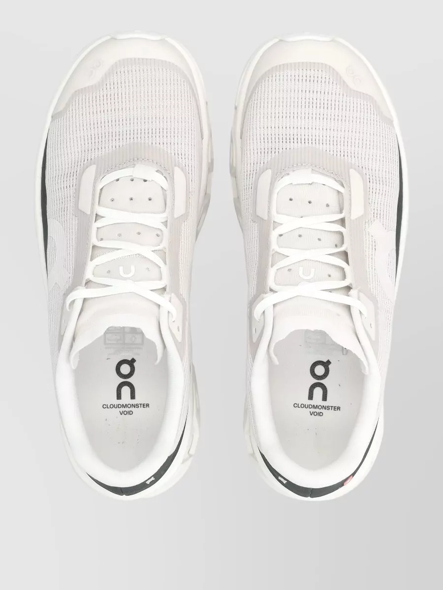 On Running Cloudmonster Void Mesh Upper Perforated Sneakers