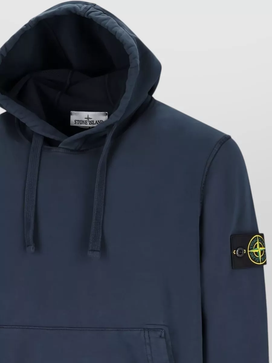 Stone Island Cotton Regular-Fit Hooded Sweatshirt