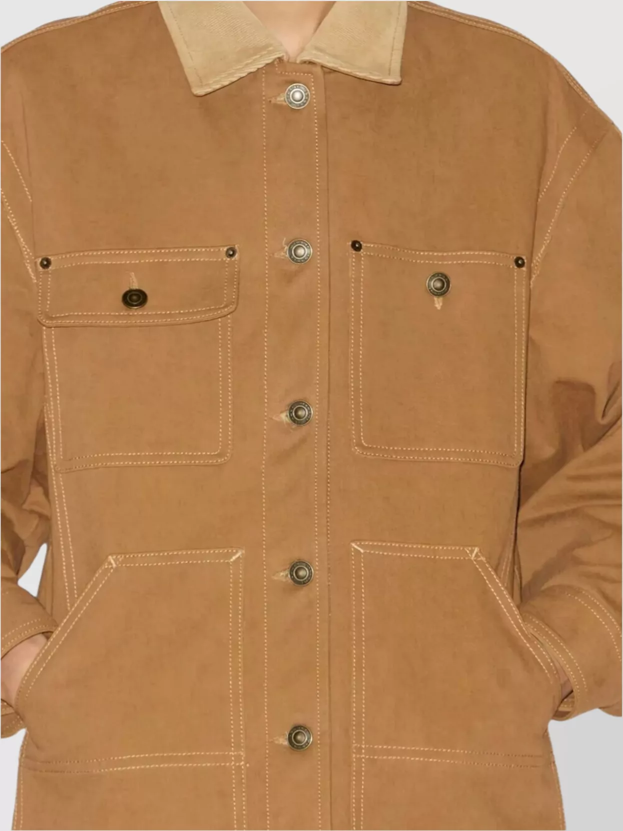 Isabel Marant Cotton Workwear Jacket Ninon