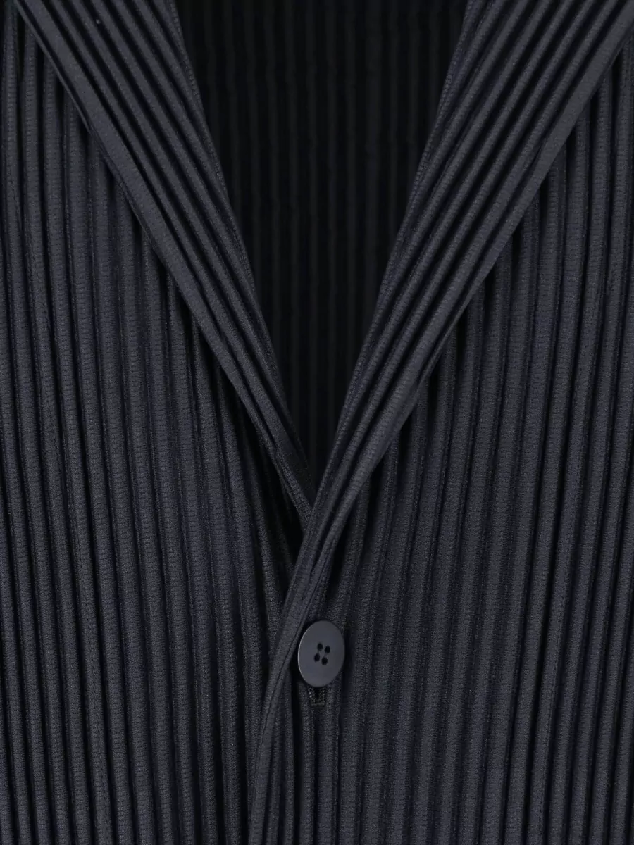 Homme Plisse Issey Miyake Pleated Tailored Blazer