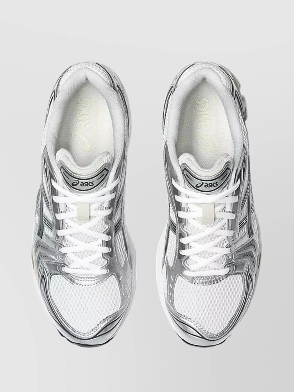 Asics Leaf Silver Sneakers Mesh Reflective