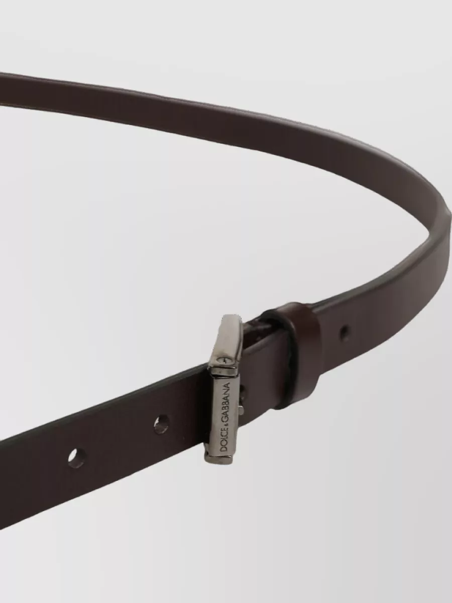 Dolce&Gabbana Leather Double Wrap Belt