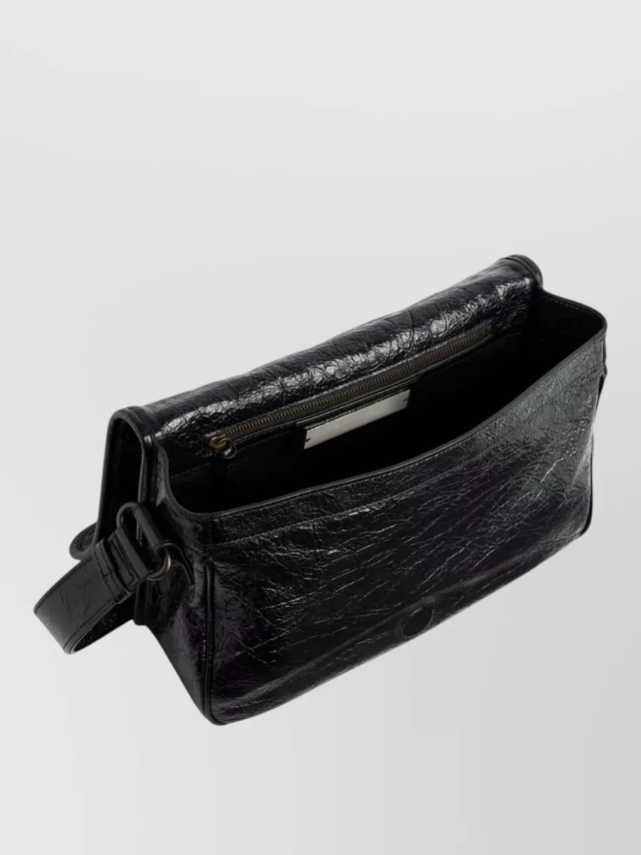 Balenciaga Lamb Leather Small Crossbody Bag