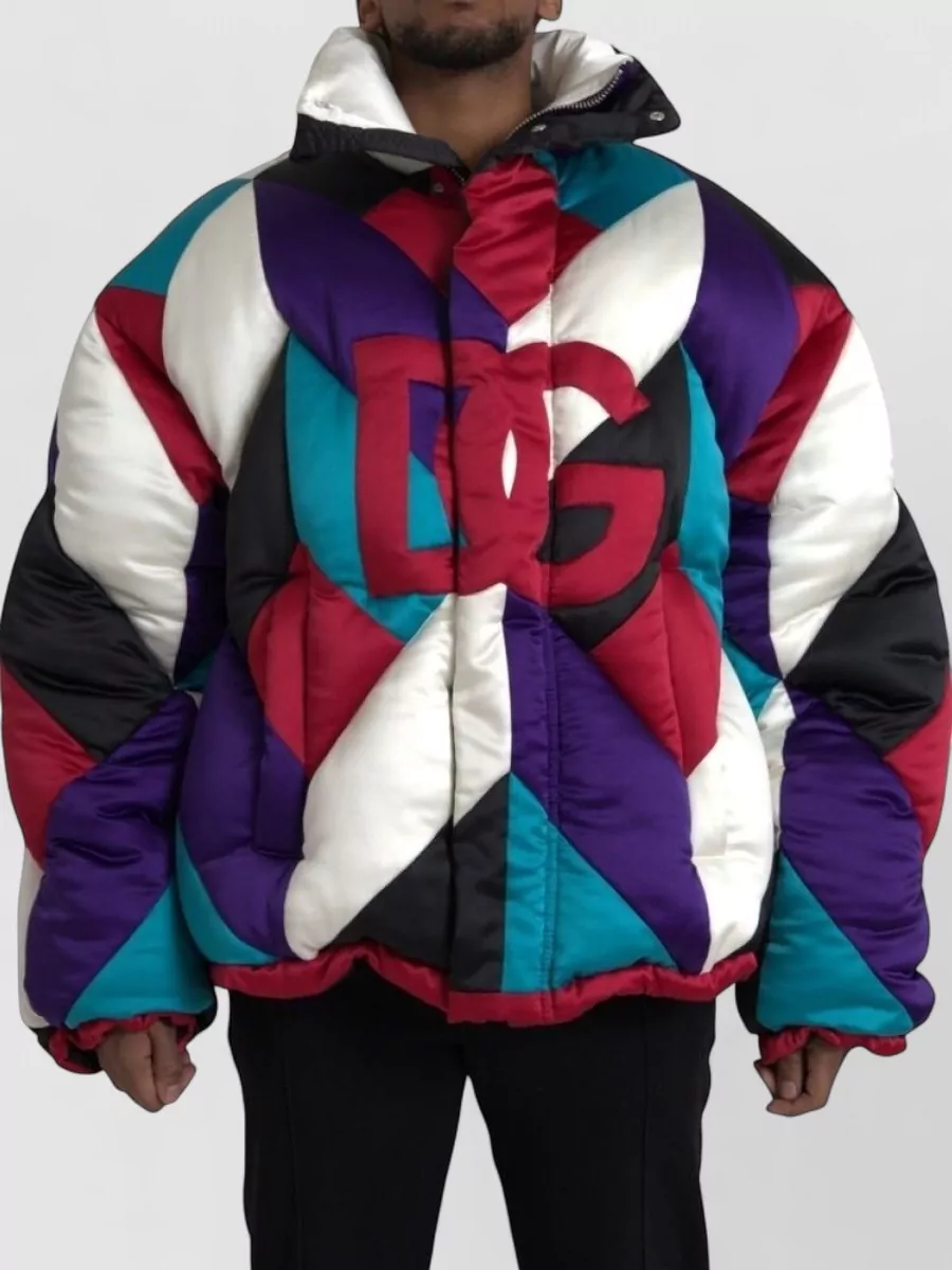 Dolce&Gabbana Logo-print puffer jacket