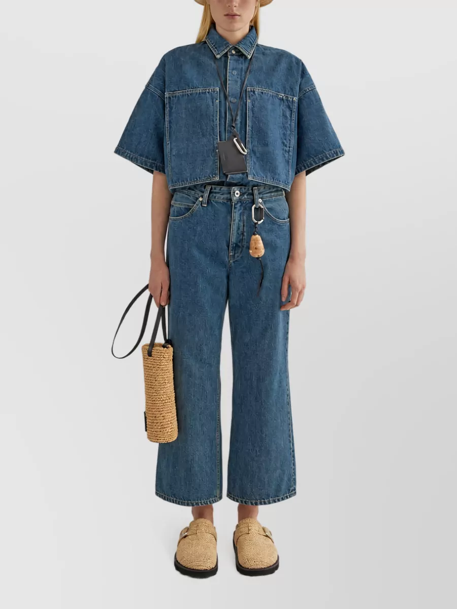Jil Sander Denim Wide-Leg Jeans
