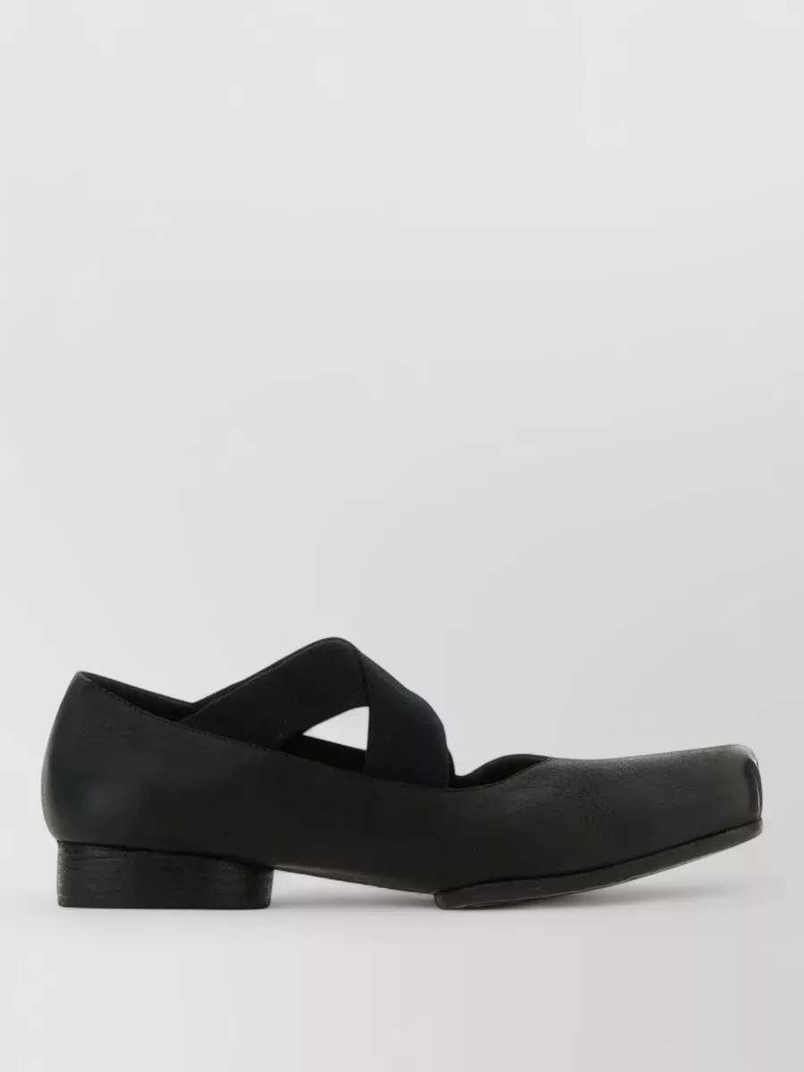 Uma Wang Leather Ballerina Flats