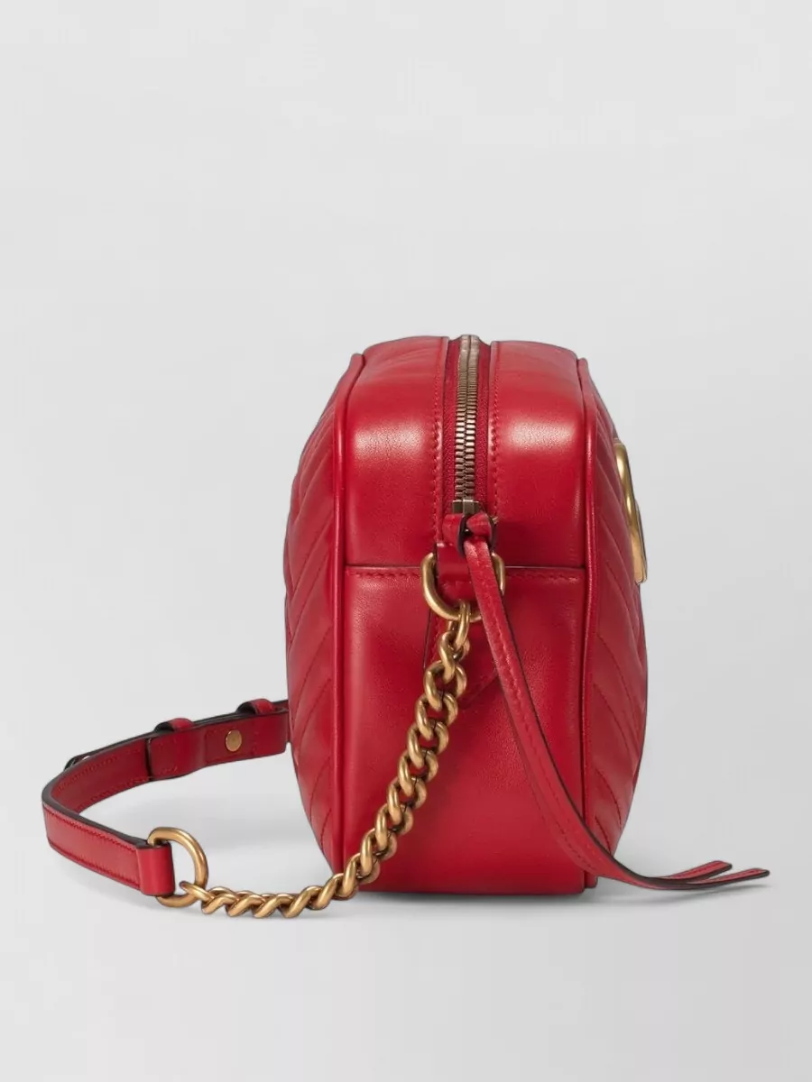 Gucci Gg Marmont Leather Cross-Body Bag