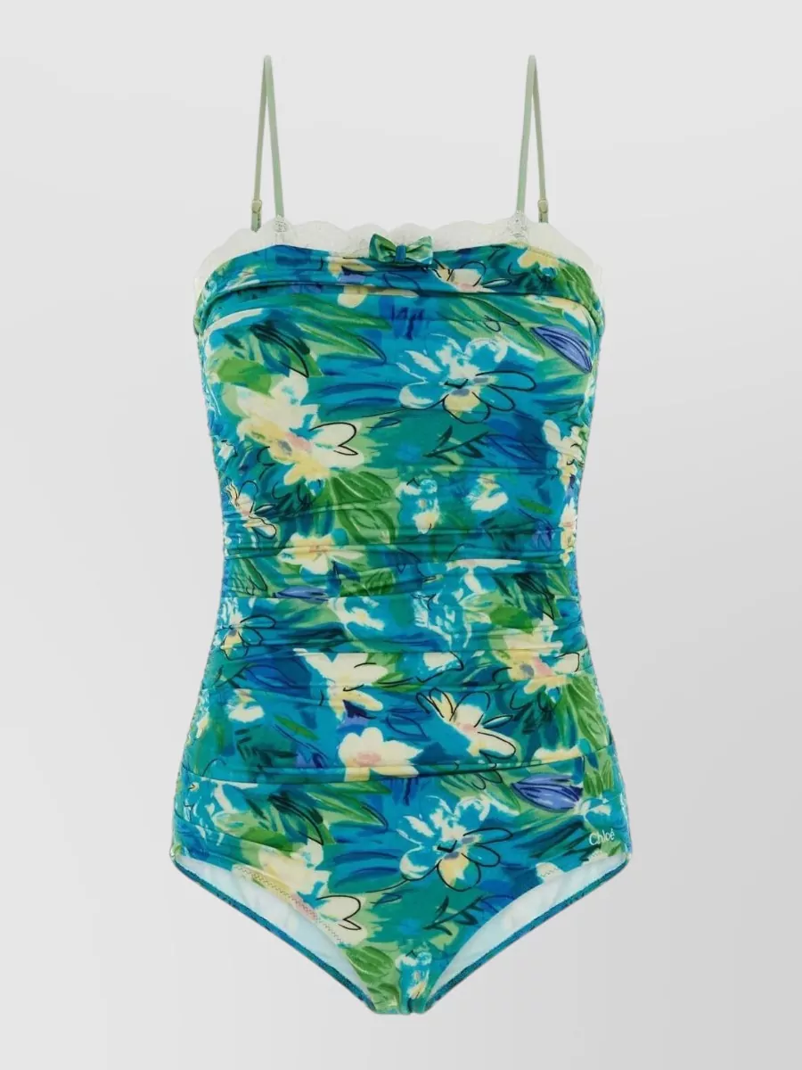 Chloé Printed Swimsuit