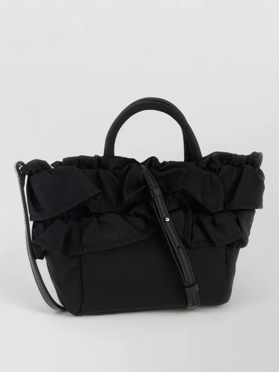 Ganni Mini Hobo Mini Technical Fabric Tote Bag