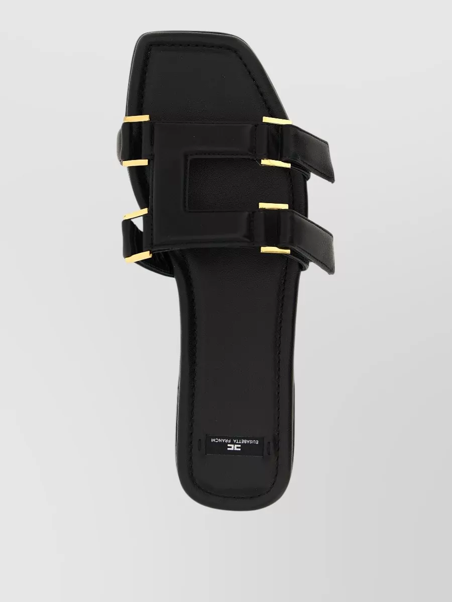 Elisabetta Franchi Leather Sandals
