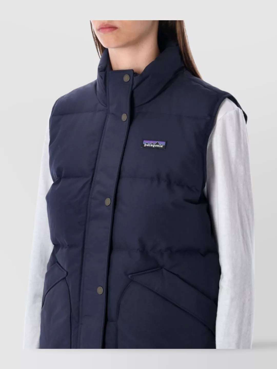 Patagonia Luxe Padded Sleeveless High Neck Vest