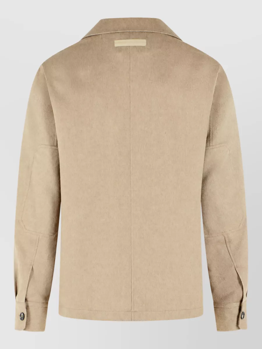 Zegna Cashmere overshirt jacket