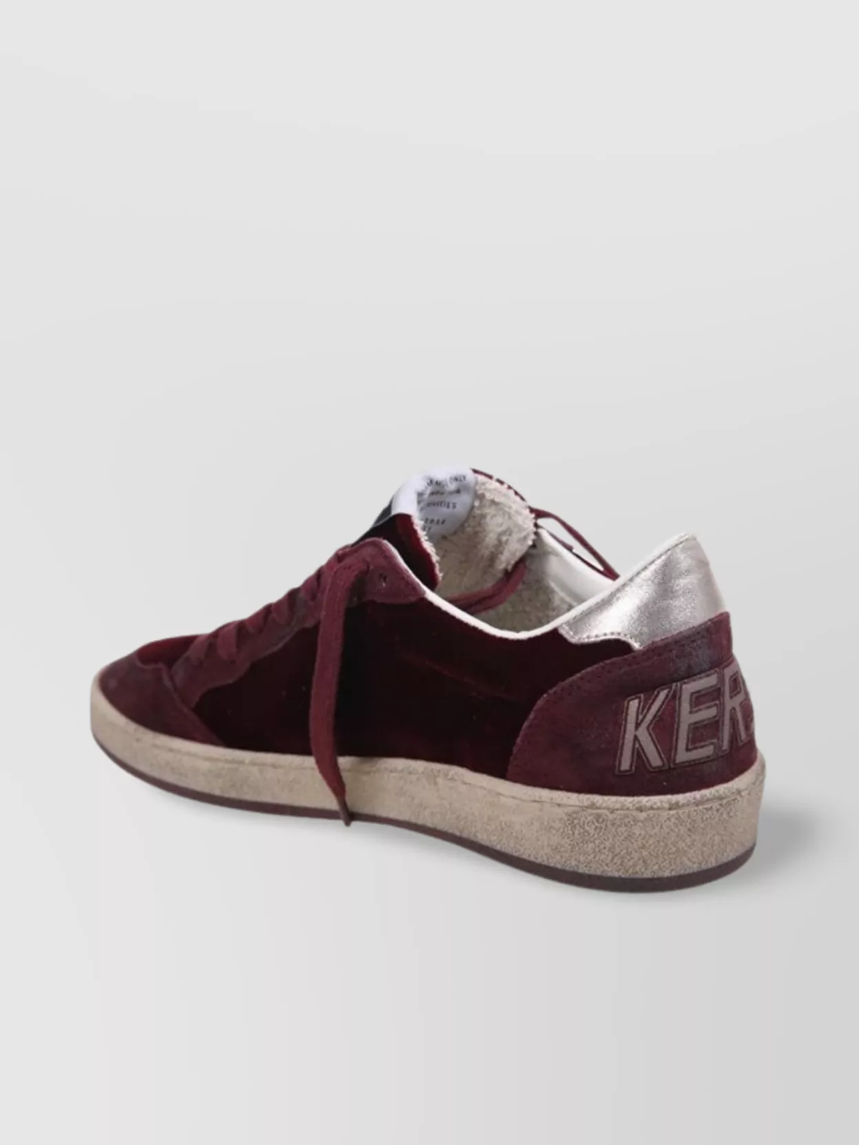 Golden Goose Velvet Upper Suede Star And Heel