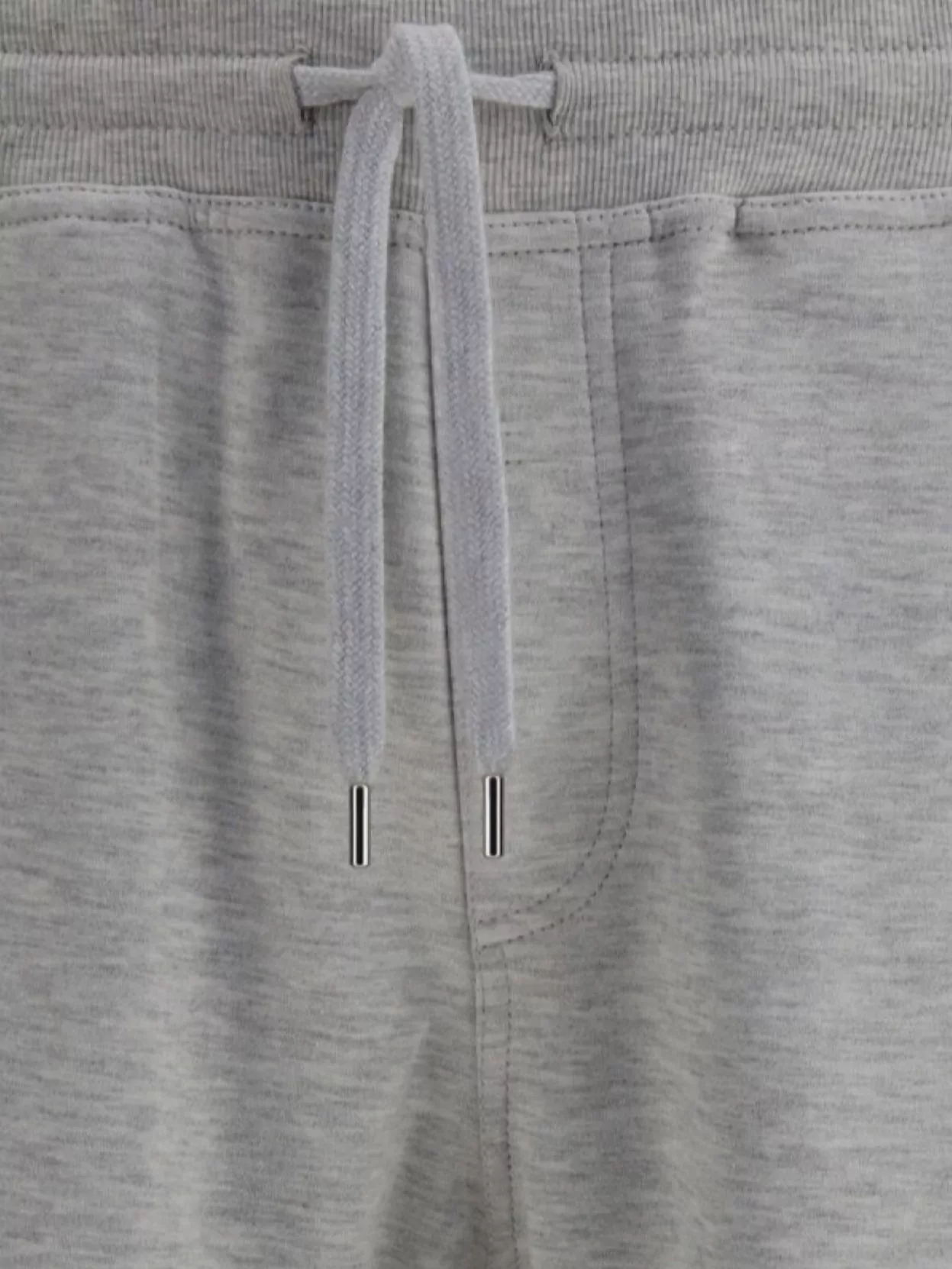 Brunello Cucinelli Stylish Cotton Jogger Trousers In Gray