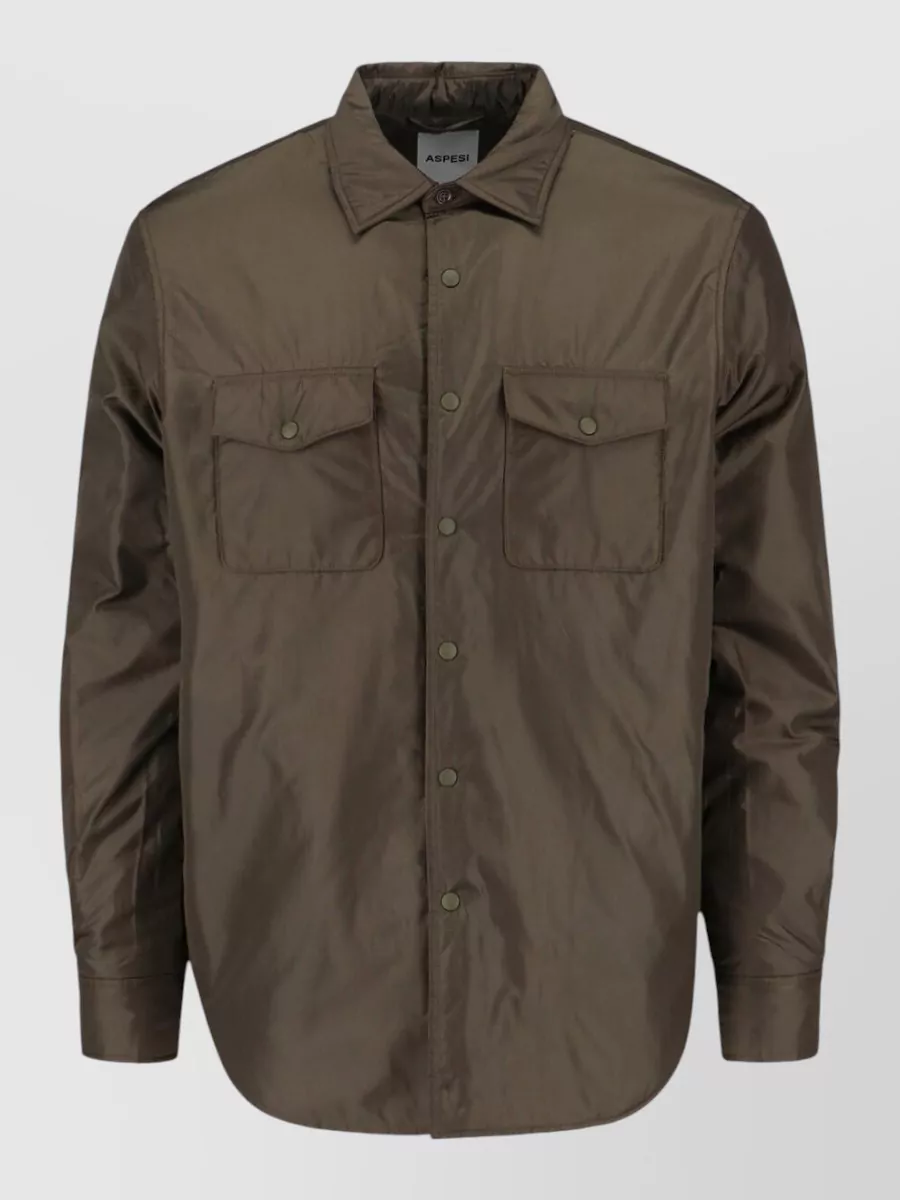 Aspesi polyamide shirt jacket