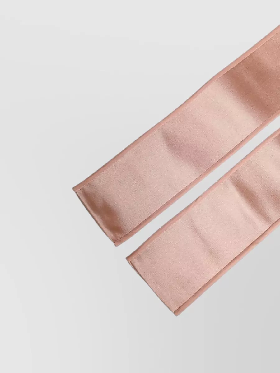 Dolce&Gabbana Silk Satin Waist Belt