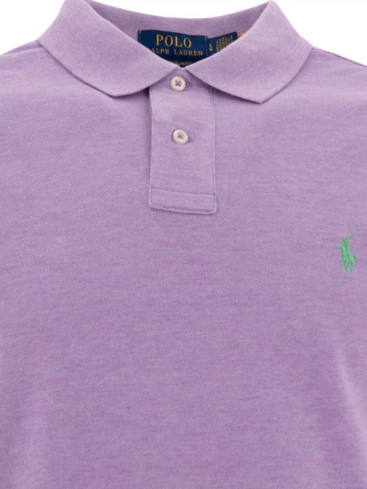 Polo Ralph Lauren Ribbed Collar Short Sleeve Shirt