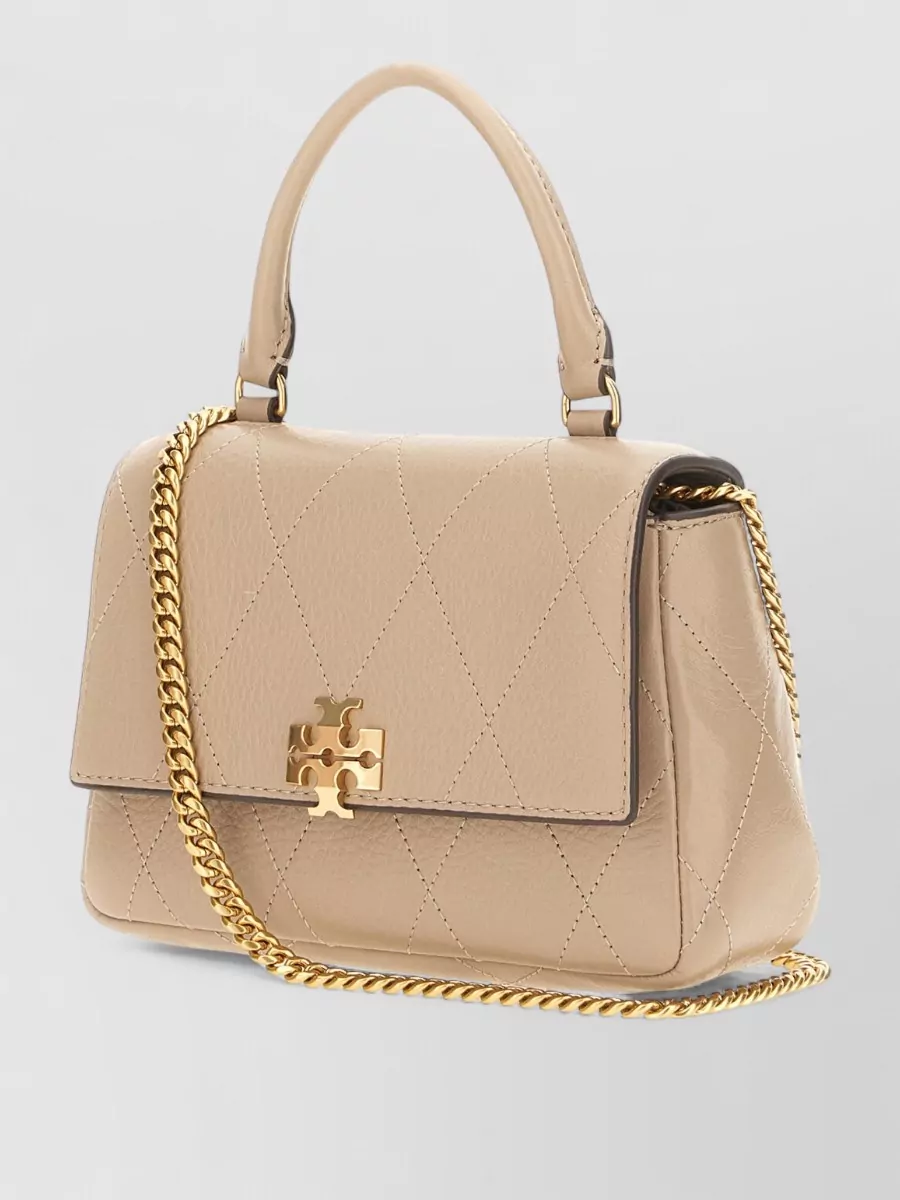 Tory Burch Mini Leather Quilted Shoulder Bag