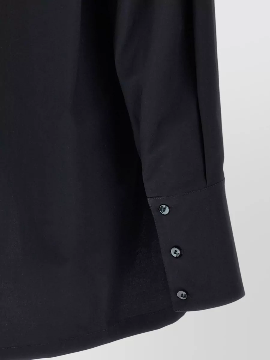 Di.la3 Pari' Cotton Long-Sleeve Shirt
