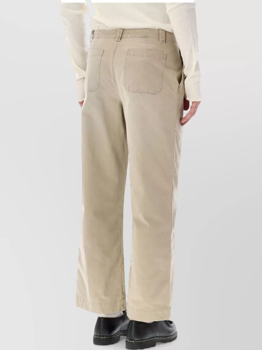 Our Legacy Wide-Leg Chino Trousers