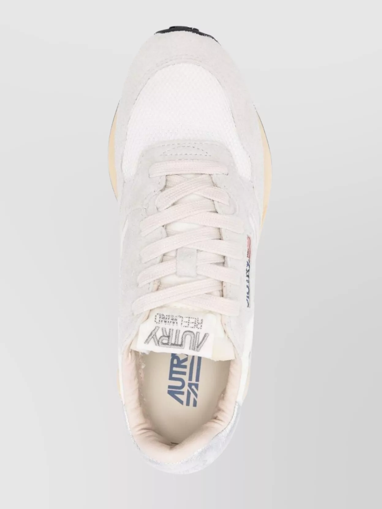 Autry Almond Toe Mesh Panels Sneakers
