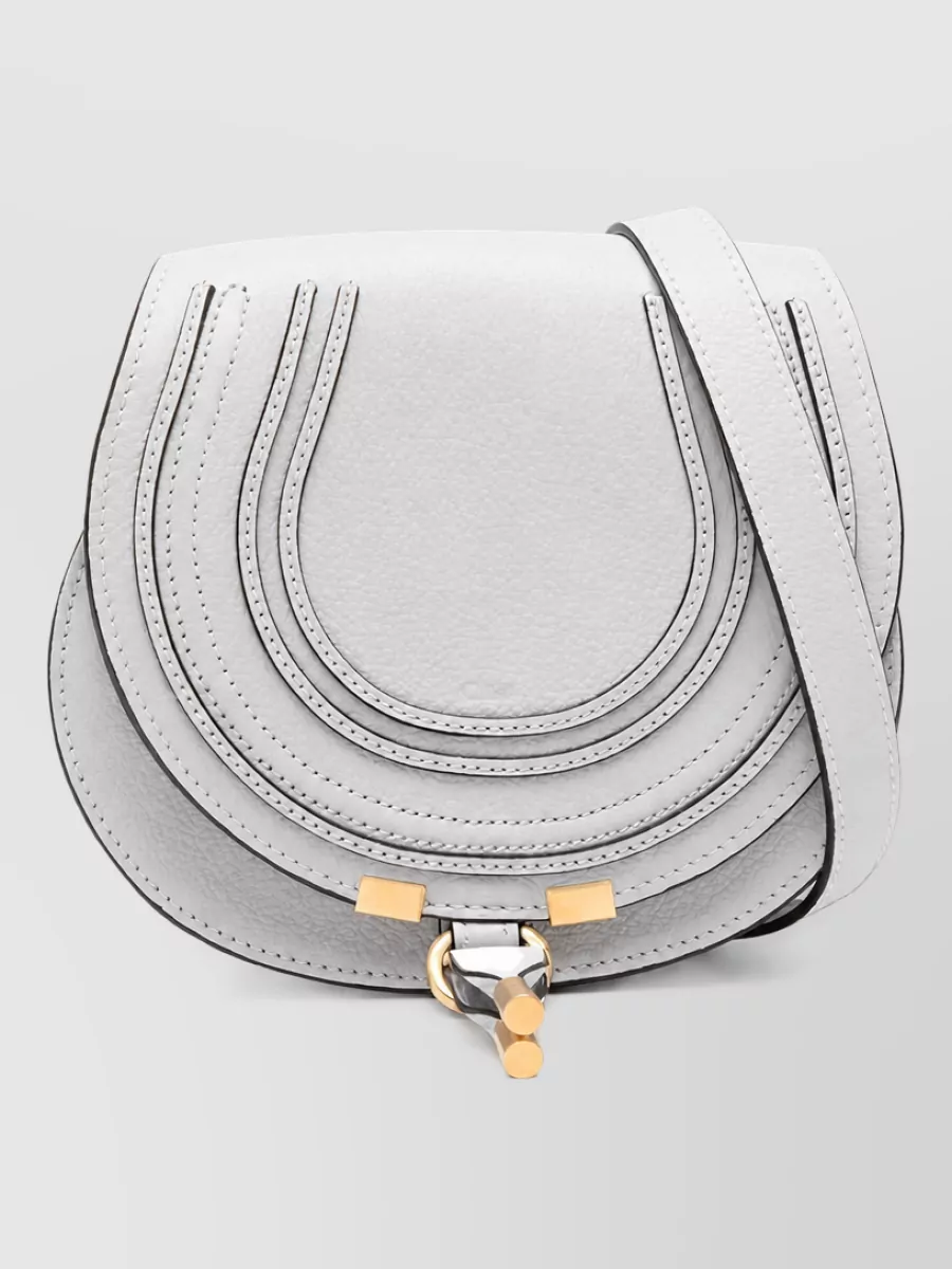 Chloé marcie leather shoulder bag