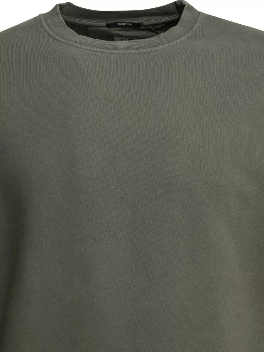 C.p. Company Cotton Logo-Print Sweatshirt