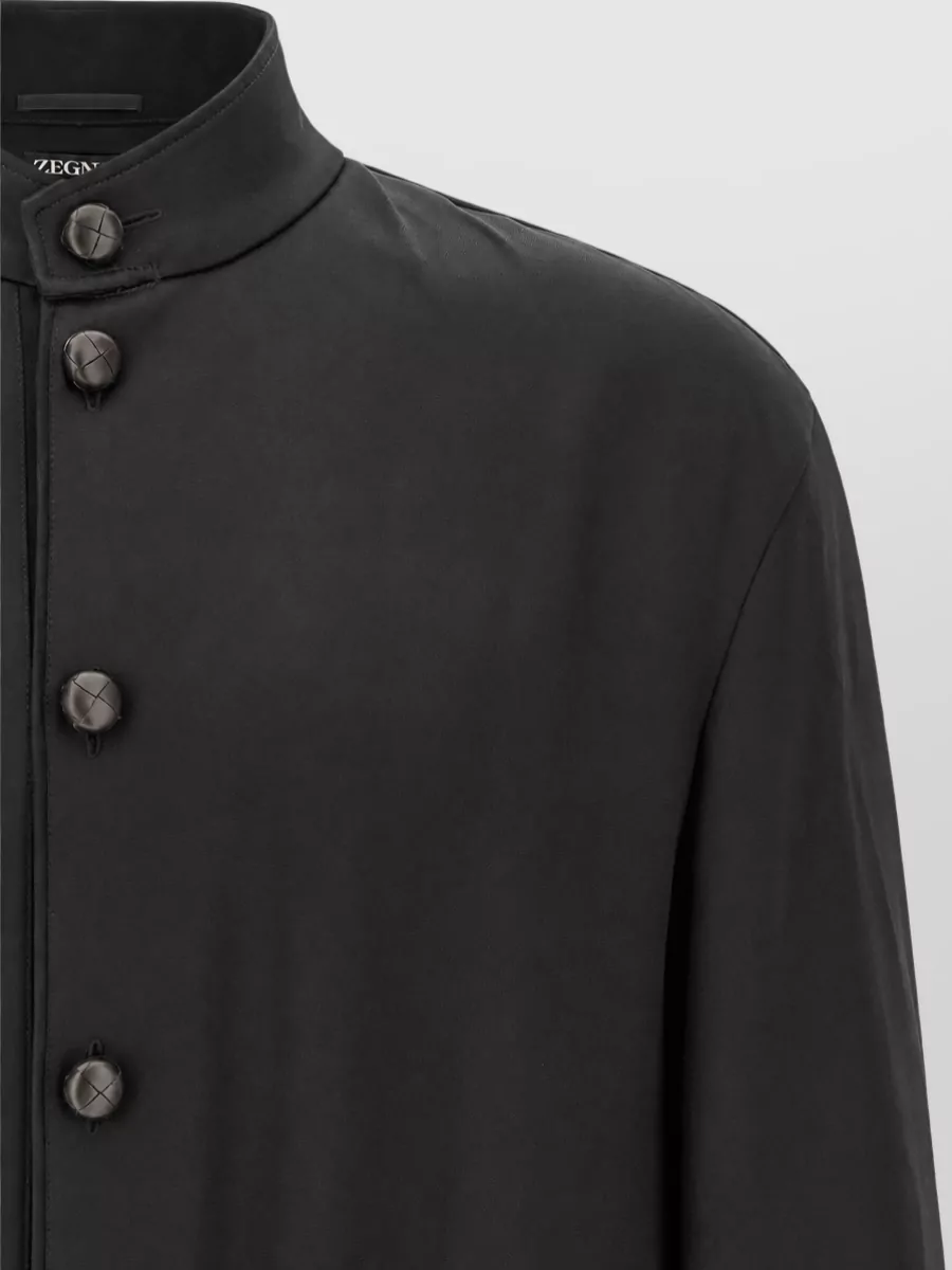 Zegna Silk Bomber Jacket