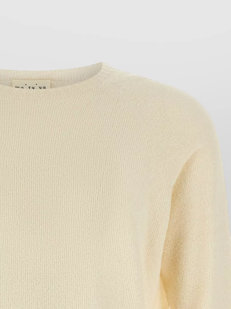 Ma'ry'ya Fine-Knit Jumper
