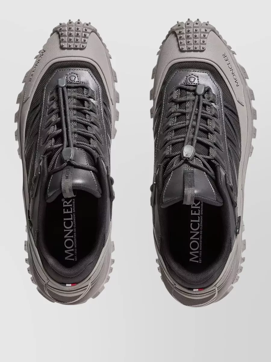 Moncler Leather Low-Top Sneakers