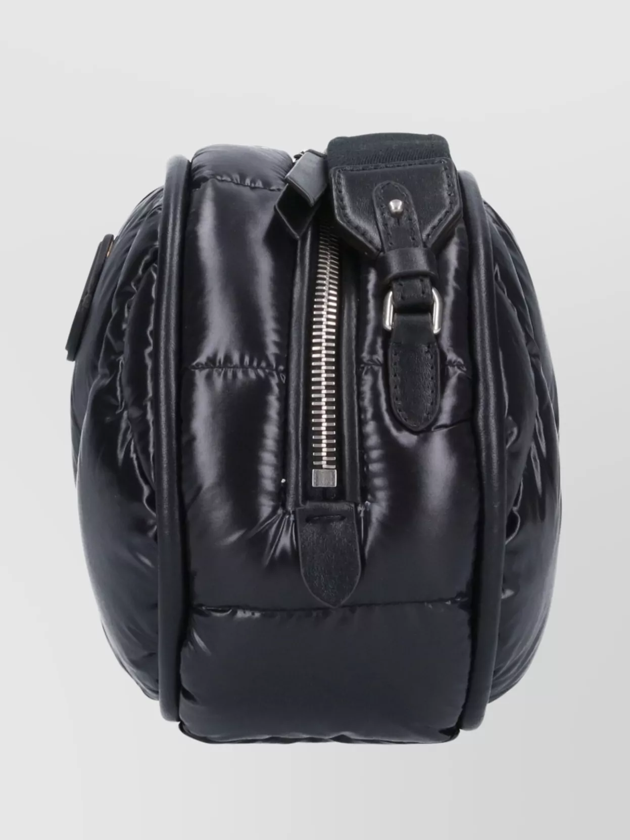 MONCLER QUILTED PADDED SHOULDER BAG ADJUSTABLE STRAP