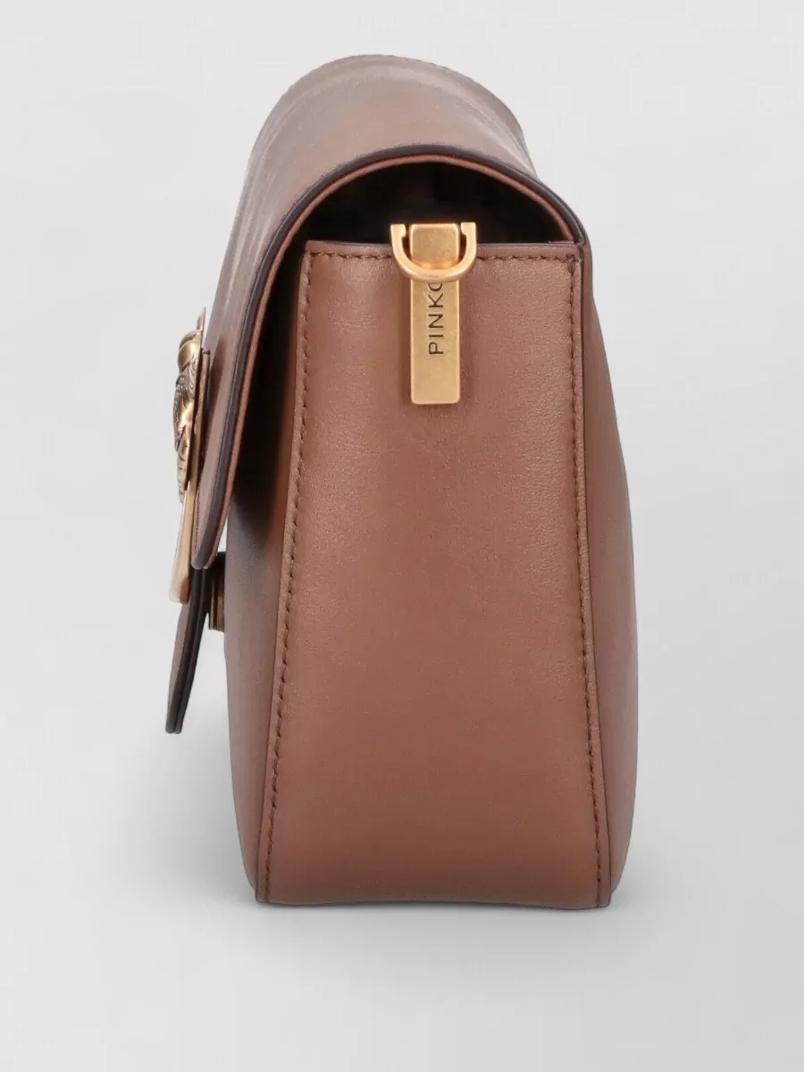 Pinko Na Leather Clutch Bag