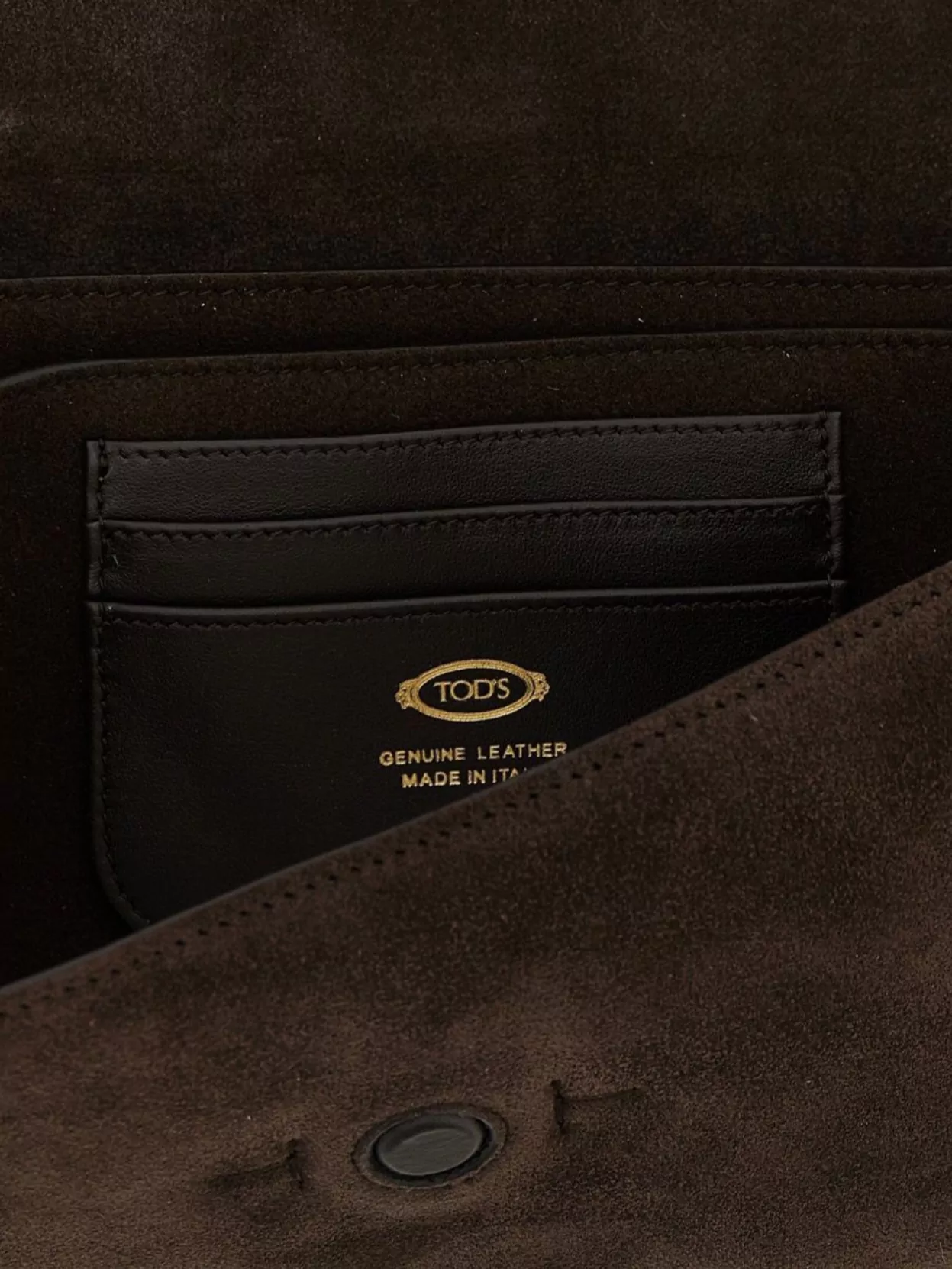 Tod's Mini Shoulder Bag Suede Finish