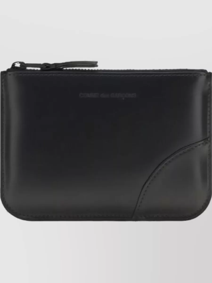 Comme des Garçons calf leather zip wallet
