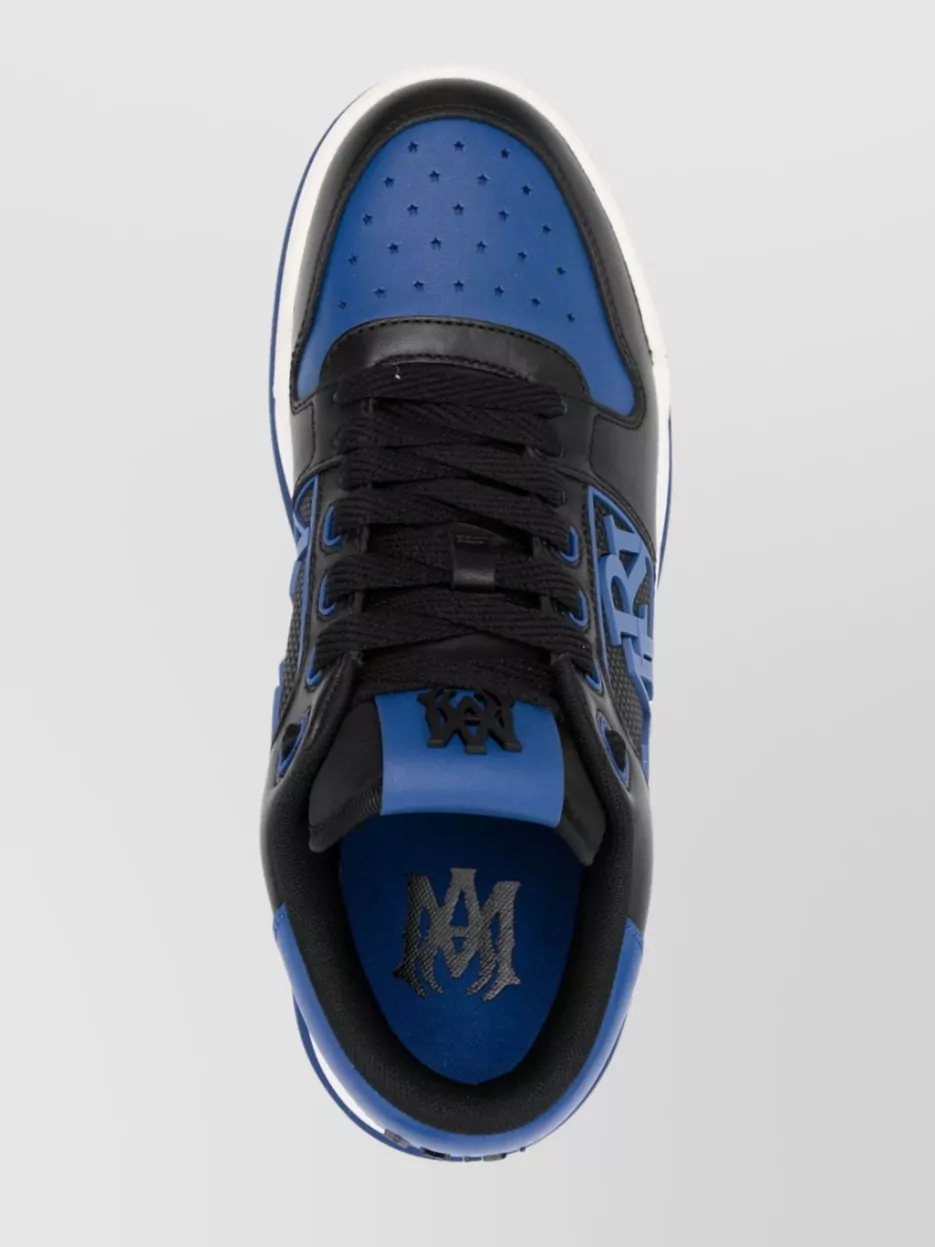 Amiri Low Top Perforated Leather Sneakers