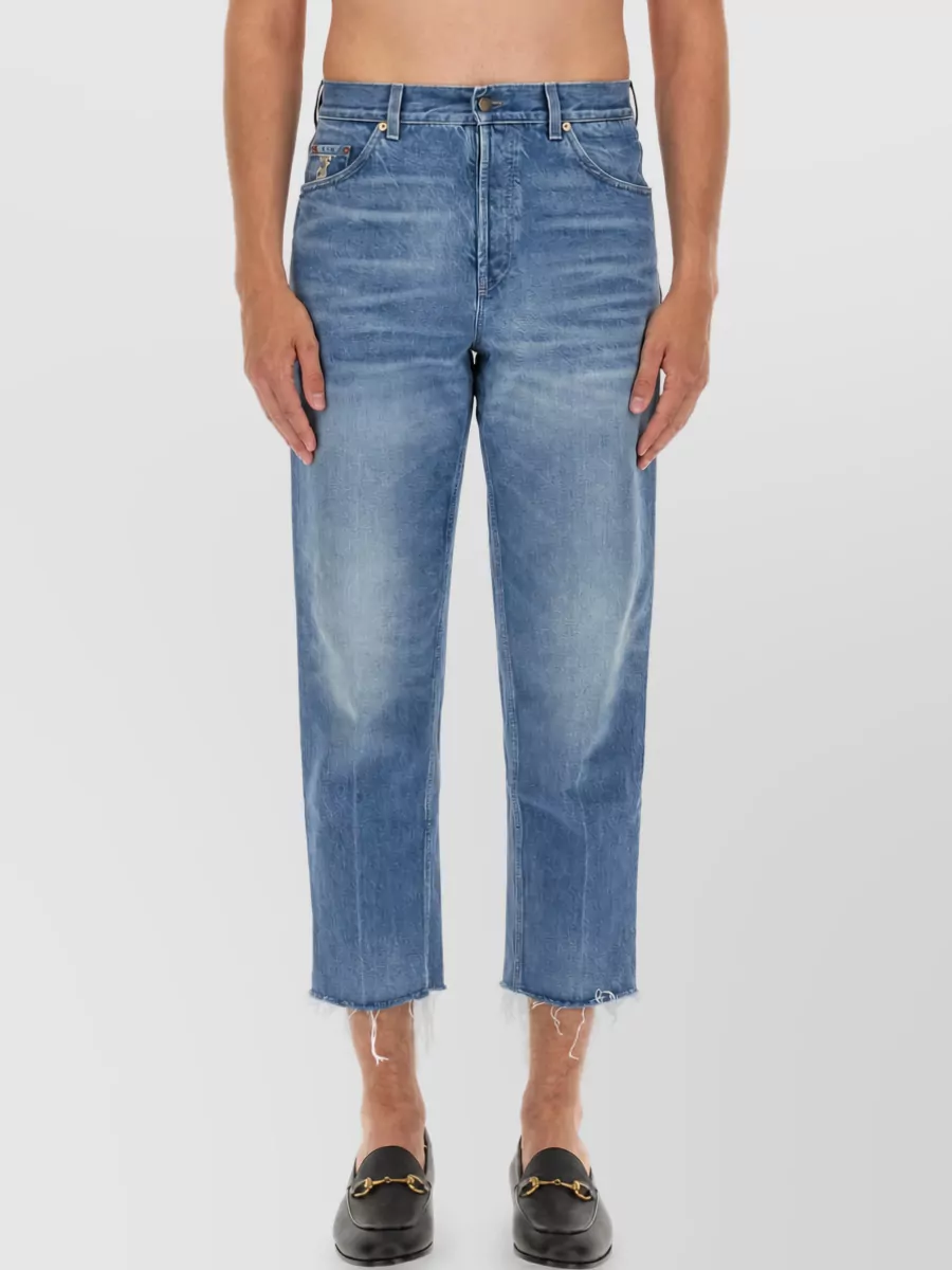 Gucci Carrot-Fit Denim Jeans