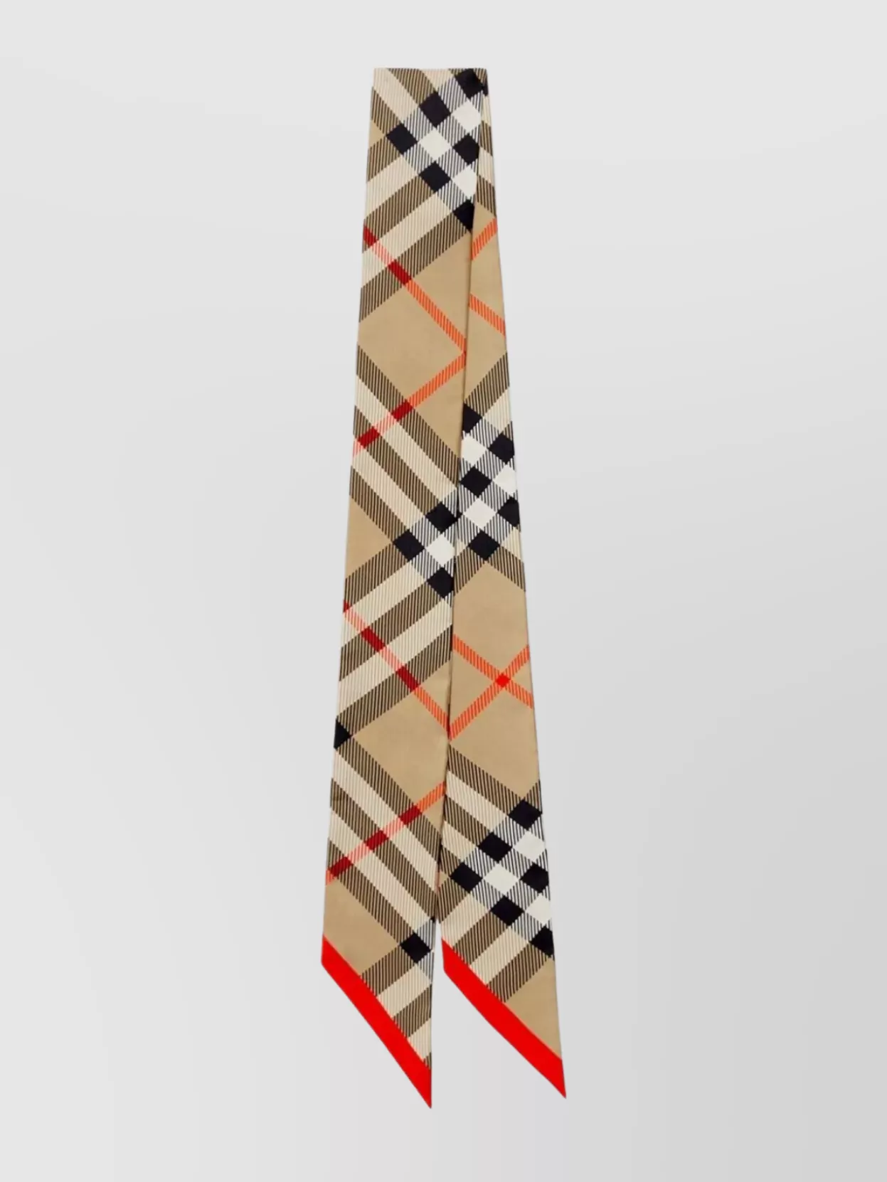 Burberry Classic Check Mulberry Silk Scarf