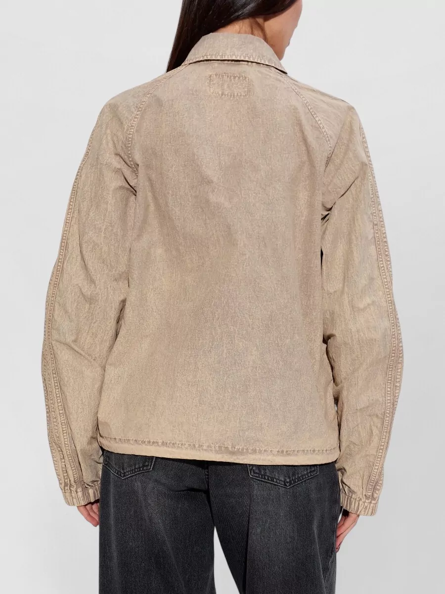 Diesel Nylon Single-Breasted Jacket