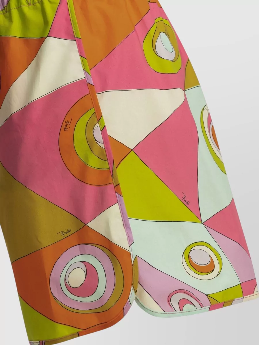 Pucci Printed Cotton Shorts