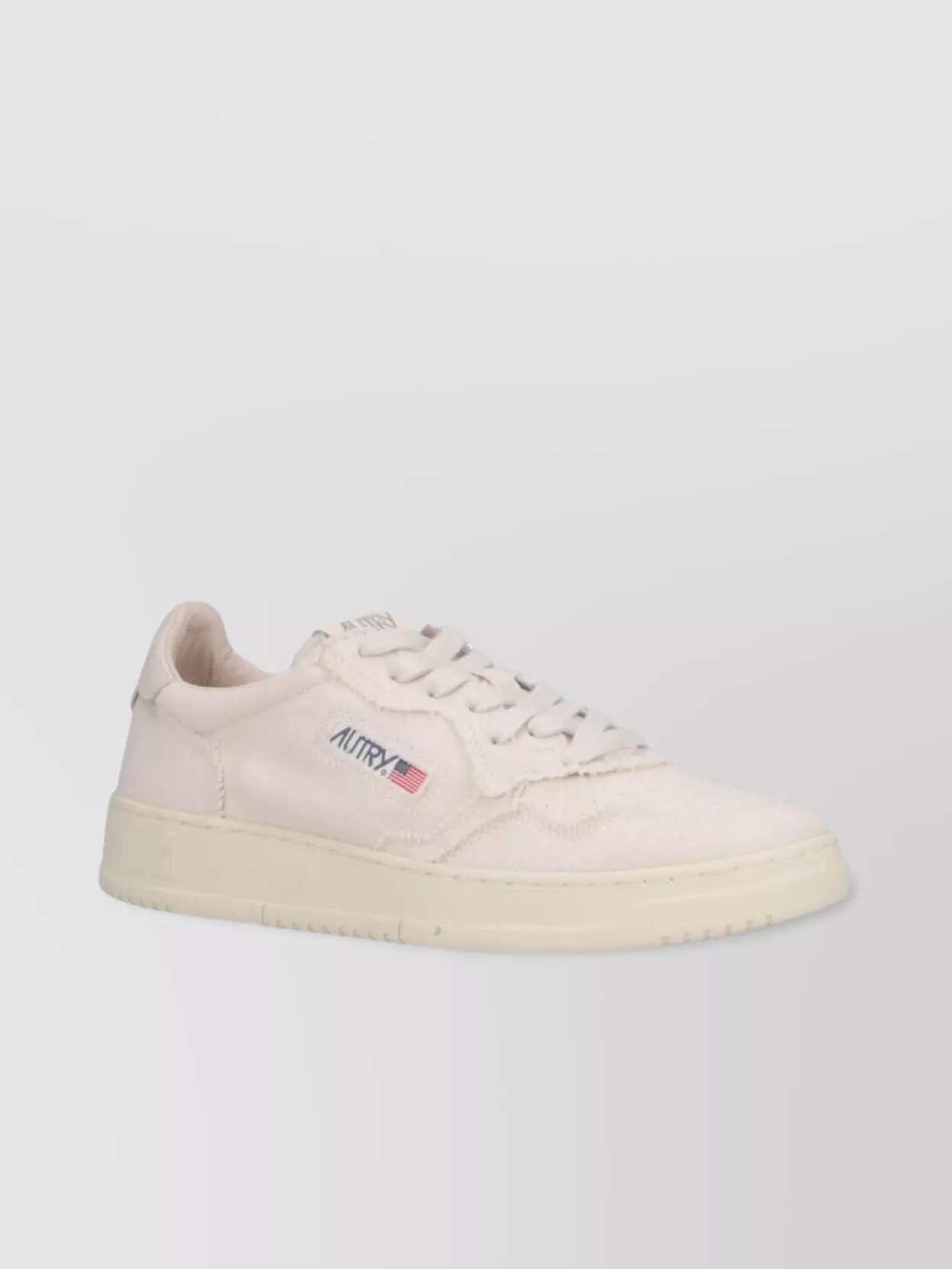 Autry Round Toe Low Suede Sneakers
